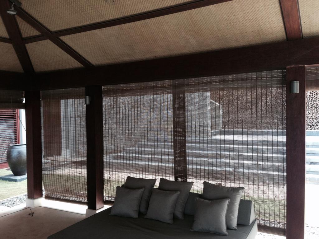 indoor woven bamboo blinds